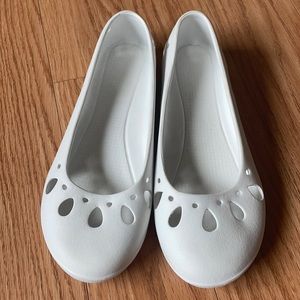 White crocs